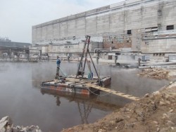 Cleaning of rivers and ponds in Krasnoyarsk